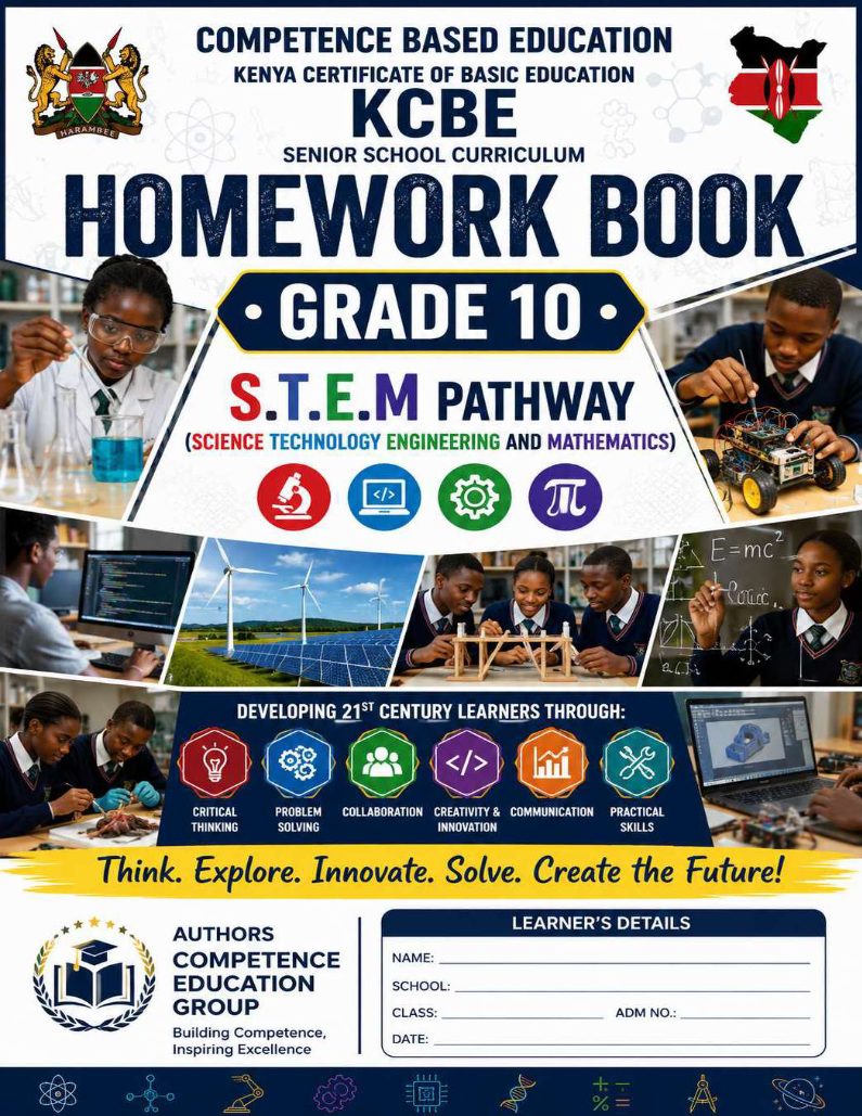 August 2026 Grade 10 STEM Booklet