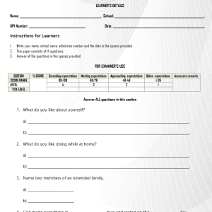 GRADE 2 END OF TERM 2026